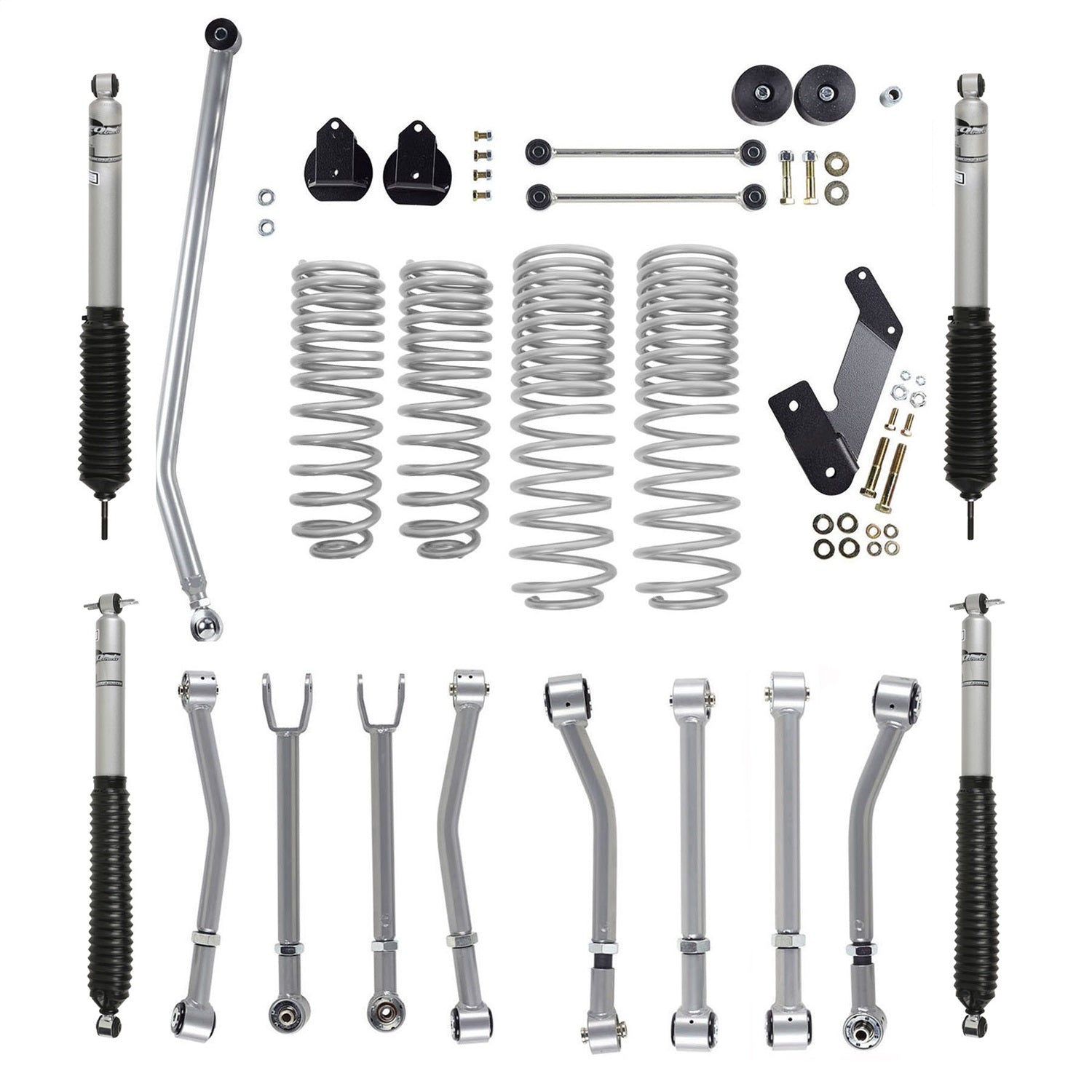 Rubicon Express RE7140PM Super-Flex Suspension Lift Kit w/Shocks Rubicon Express RE7140PM