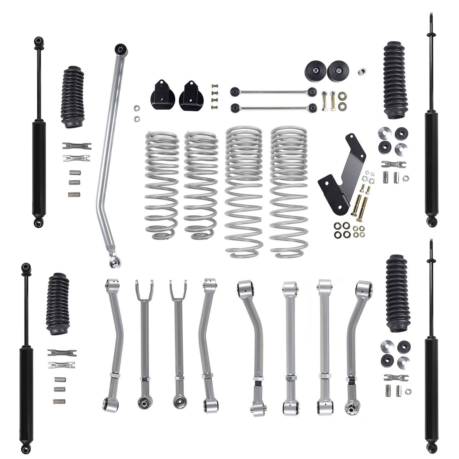 Rubicon Express RE7140PT Super-Flex Suspension Lift Kit w/Shocks Rubicon Express RE7140PT