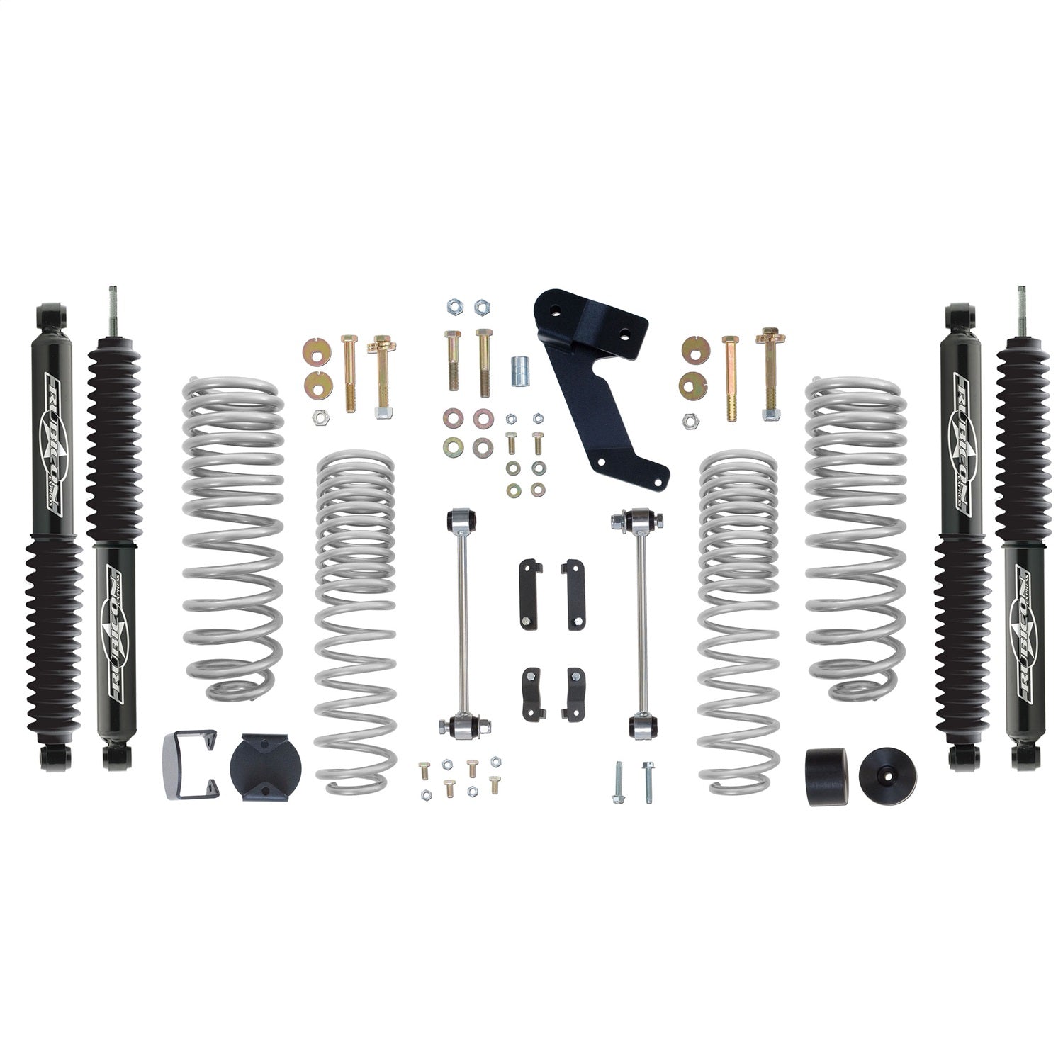 Rubicon Express RE7141PT Progressive Coil Lift Kit w/Shocks Rubicon Express RE7141PT