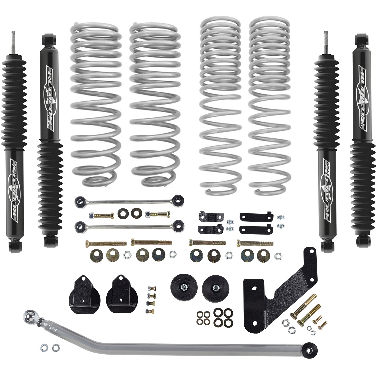 Rubicon Express RE7142PT Suspension Lift Kit w/Shocks Rubicon Express RE7142PT