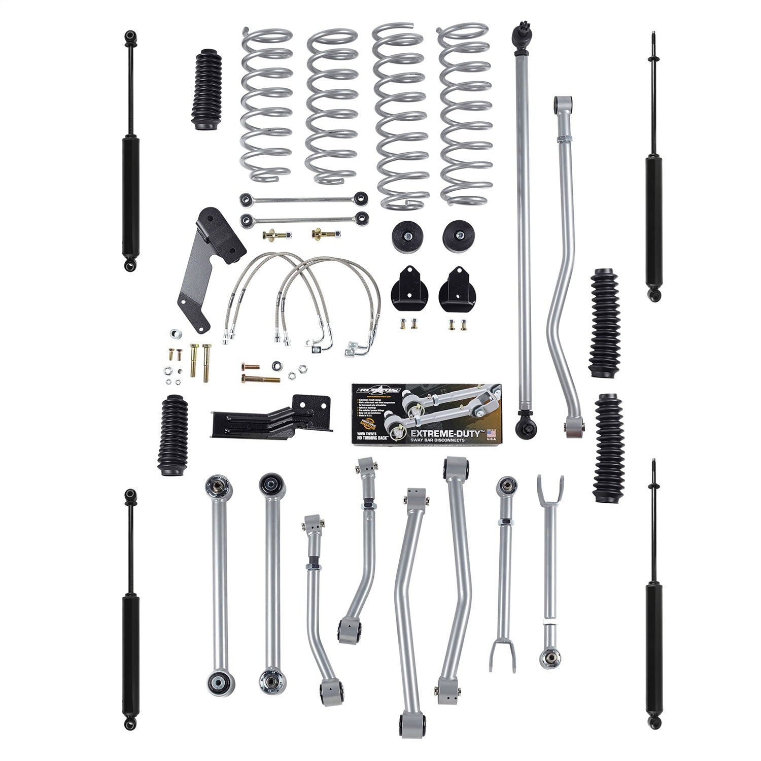 Rubicon Express RE7144T Full Suspension Kit w/Shock Rubicon Express RE7144T