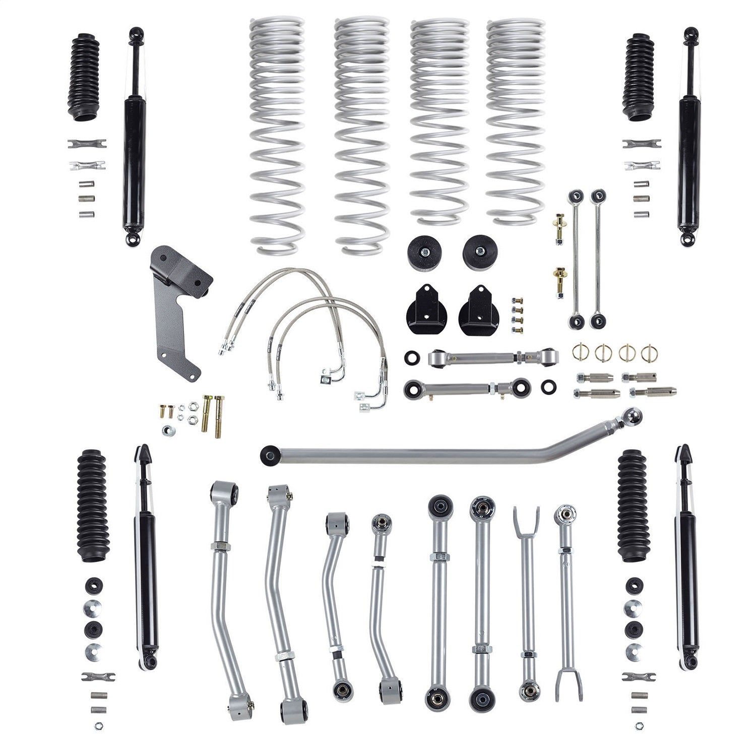 Rubicon Express RE7147PT Super-Flex Suspension Lift Kit w/Shocks Rubicon Express RE7147PT