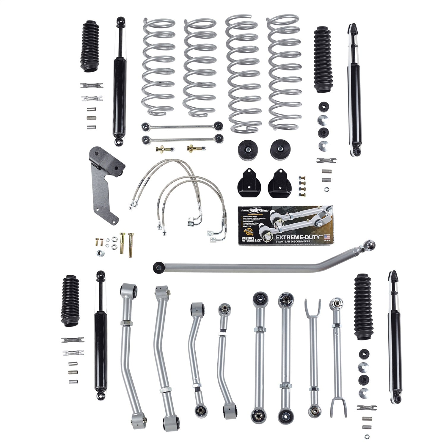 Rubicon Express RE7147T Super-Flex Suspension Lift Kit w/Shocks Rubicon Express RE7147T
