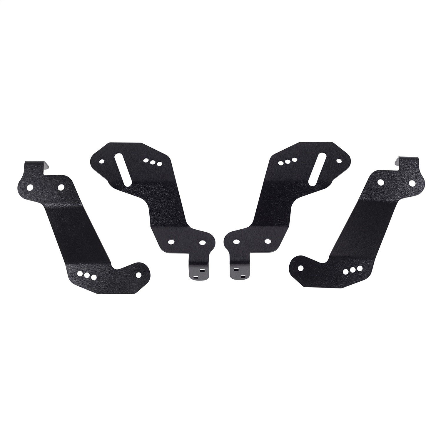 Rubicon Express RE9800 Control Arm Drop Bracket; Front; For Use w/2 - 5 in. Lift; Black; Powder Coated; Rubicon Express RE9800