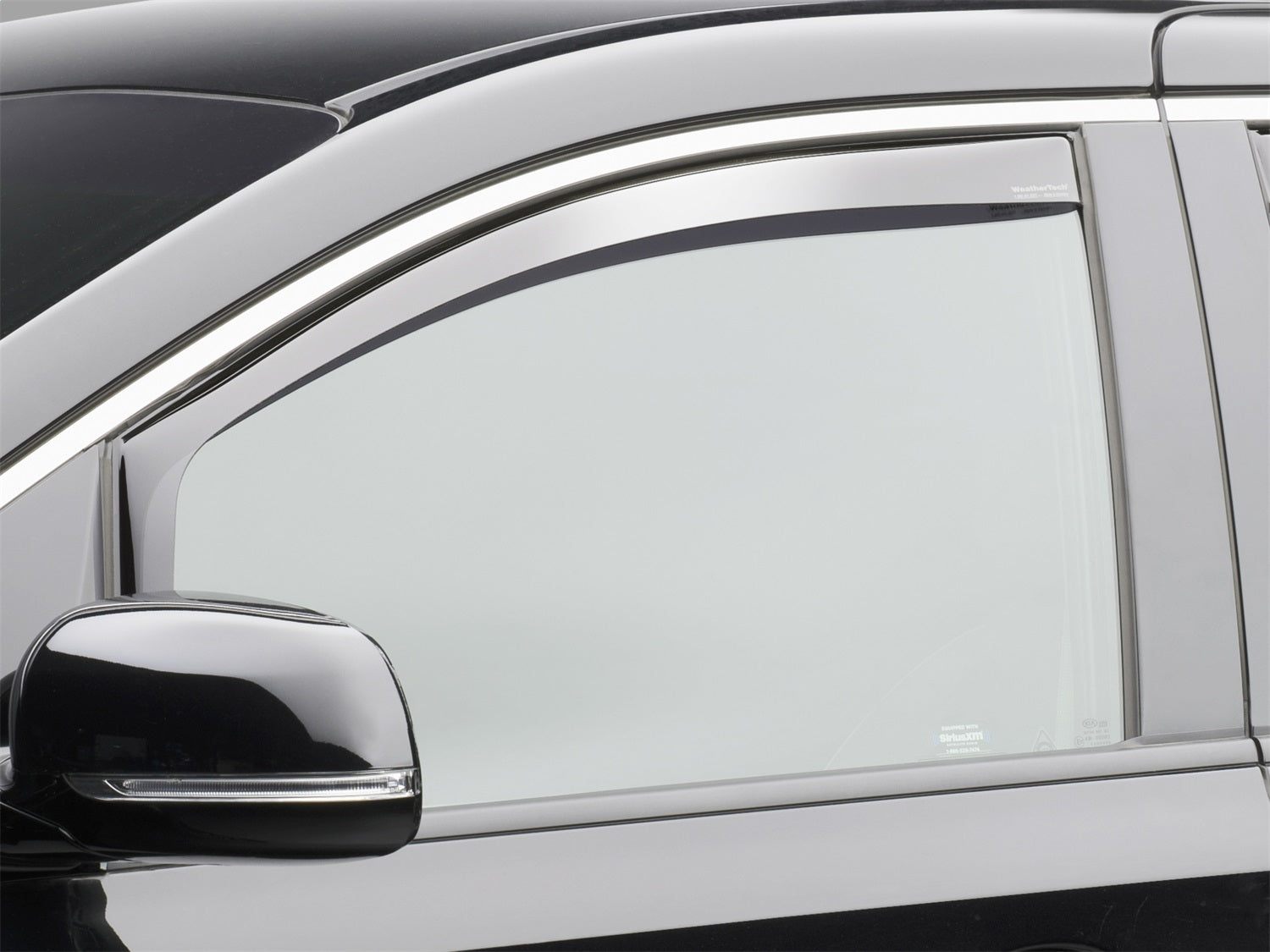 Weathertech 80536IM Side Window Deflector; Front; Dark Tint; Weathertech 80536IM