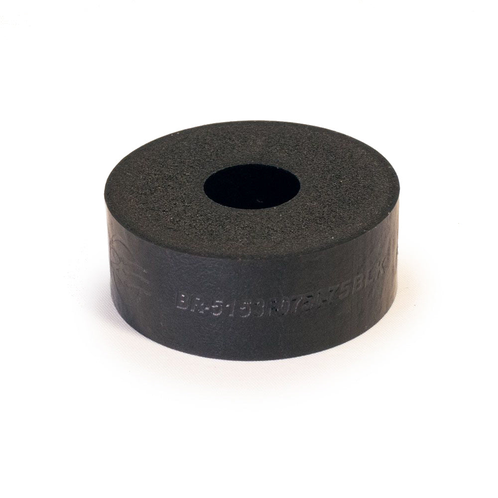 RE Suspension RE-BR-5150F-0750-75B Bump Rubber .750in Thick 2in OD x .50in ID Black RE Suspension RE-BR-5150F-0750-75B
