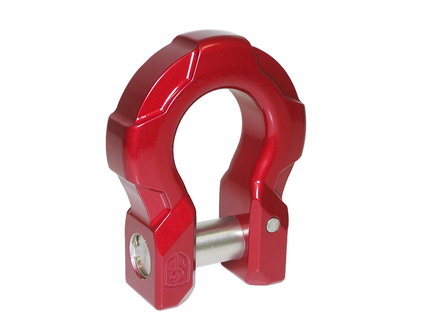 Road Armor RG-SH087CR Identity Shackle; Aluminum; Red; Road Armor RG-SH087CR