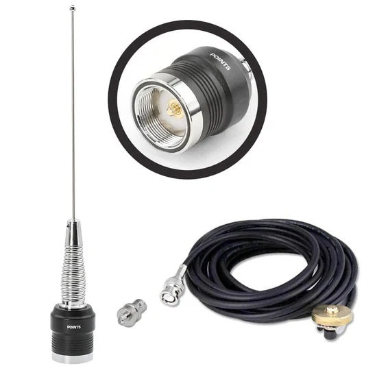 Rugged Radios EXT-ANT-KIT-UHF-ABH Antenna Kit UHF External Mount Handheld Radio Rugged Radios EXT-ANT-KIT-UHF-ABH