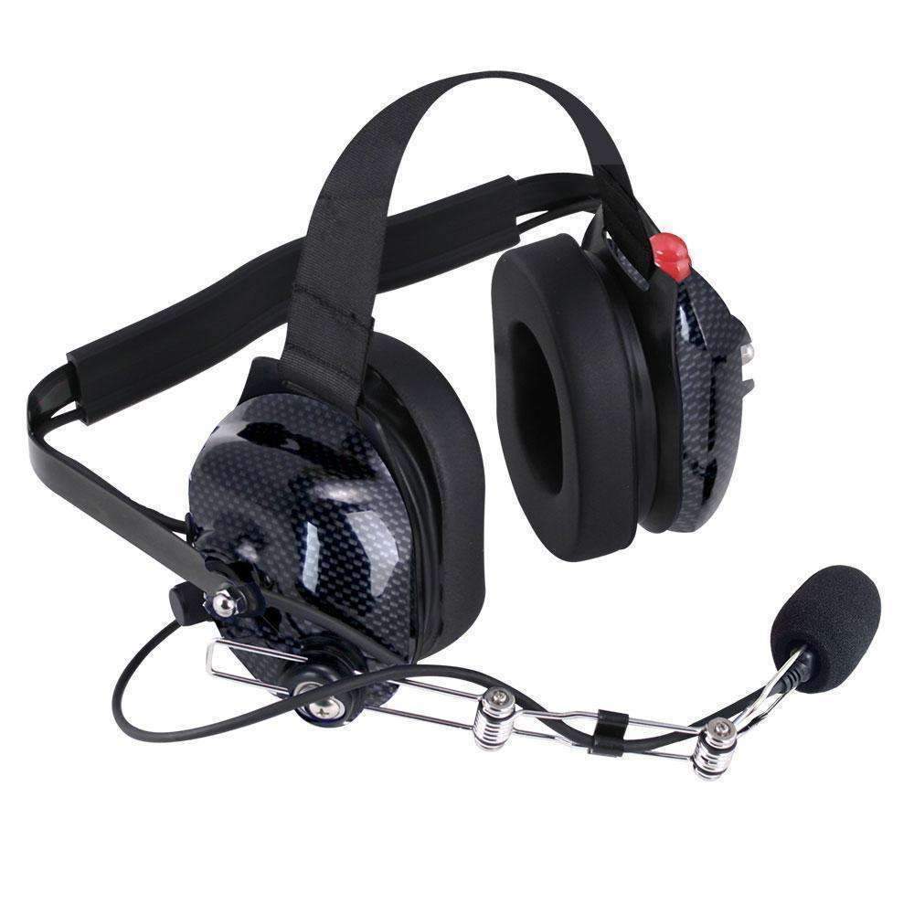 Rugged Radios H42-CF Headset Behind The Head H42 2-Way Black CF Rugged Radios H42-CF