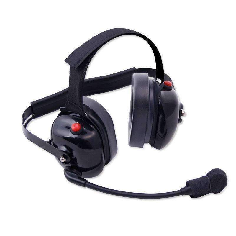 Rugged Radios H60-BLK Headset Behind the Head Dual Radio Rugged Radios H60-BLK