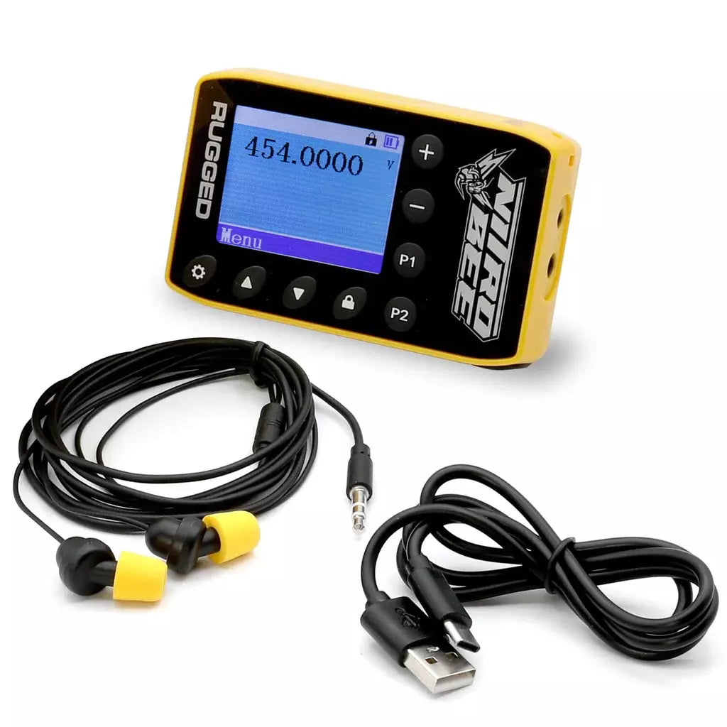 Rugged Radios NITRO-BEE-X Nitro Bee X UHF Radio Receiver Rechargeable Rugged Radios NITRO-BEE-X