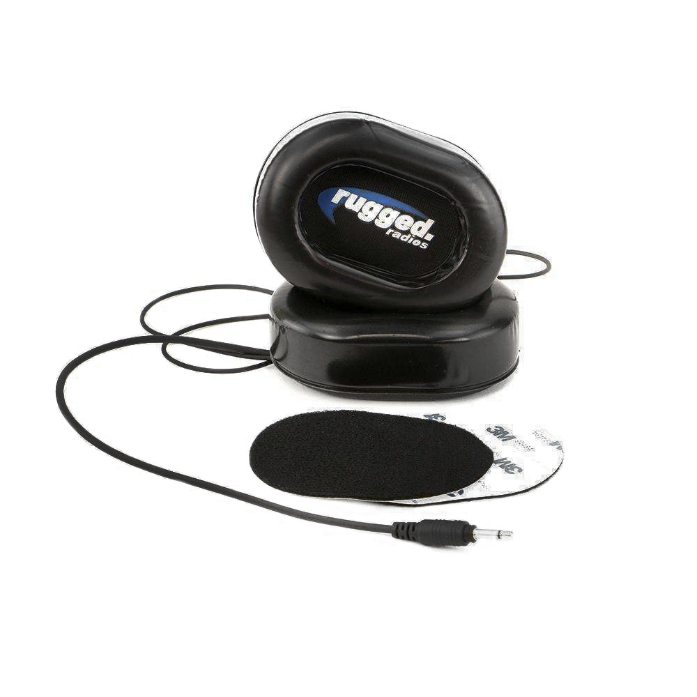 Rugged Radios PRO-POD Speaker Kit Helmet Ear Cups 3.5mm Cord Rugged Radios PRO-POD