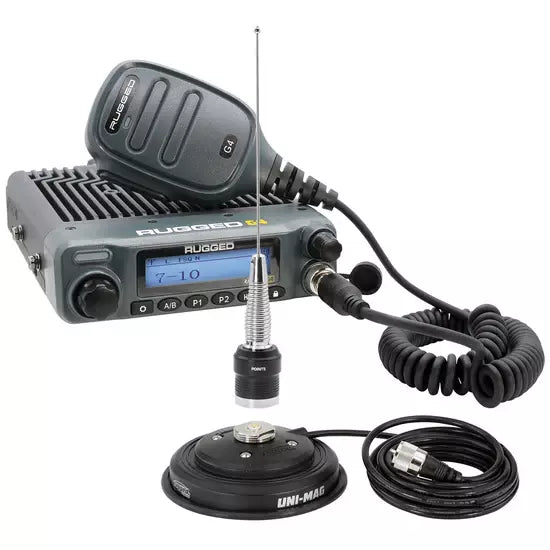 Rugged Radios RK-G4 GMRS Mobile Radio Kit Rambler G4 w/Antenna Rugged Radios RK-G4