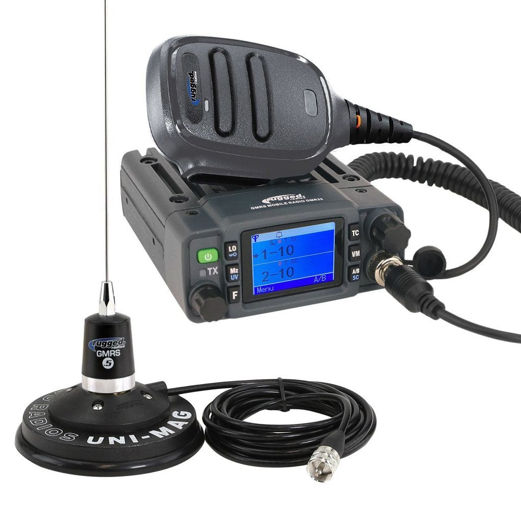 Rugged Radios RK-GMR25 Radio Kit GMRS 25 Watt w / Antenna Rugged Radios RK-GMR25