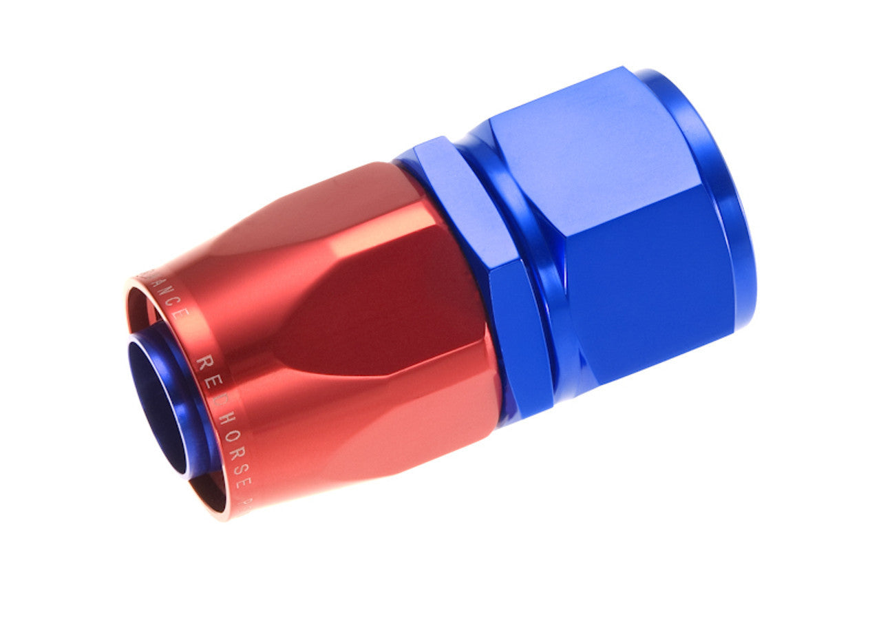 Redhorse Performance 1000-08-1 8AN Swivel Hose Ends Blue STR Redhorse Performance 1000-08-1