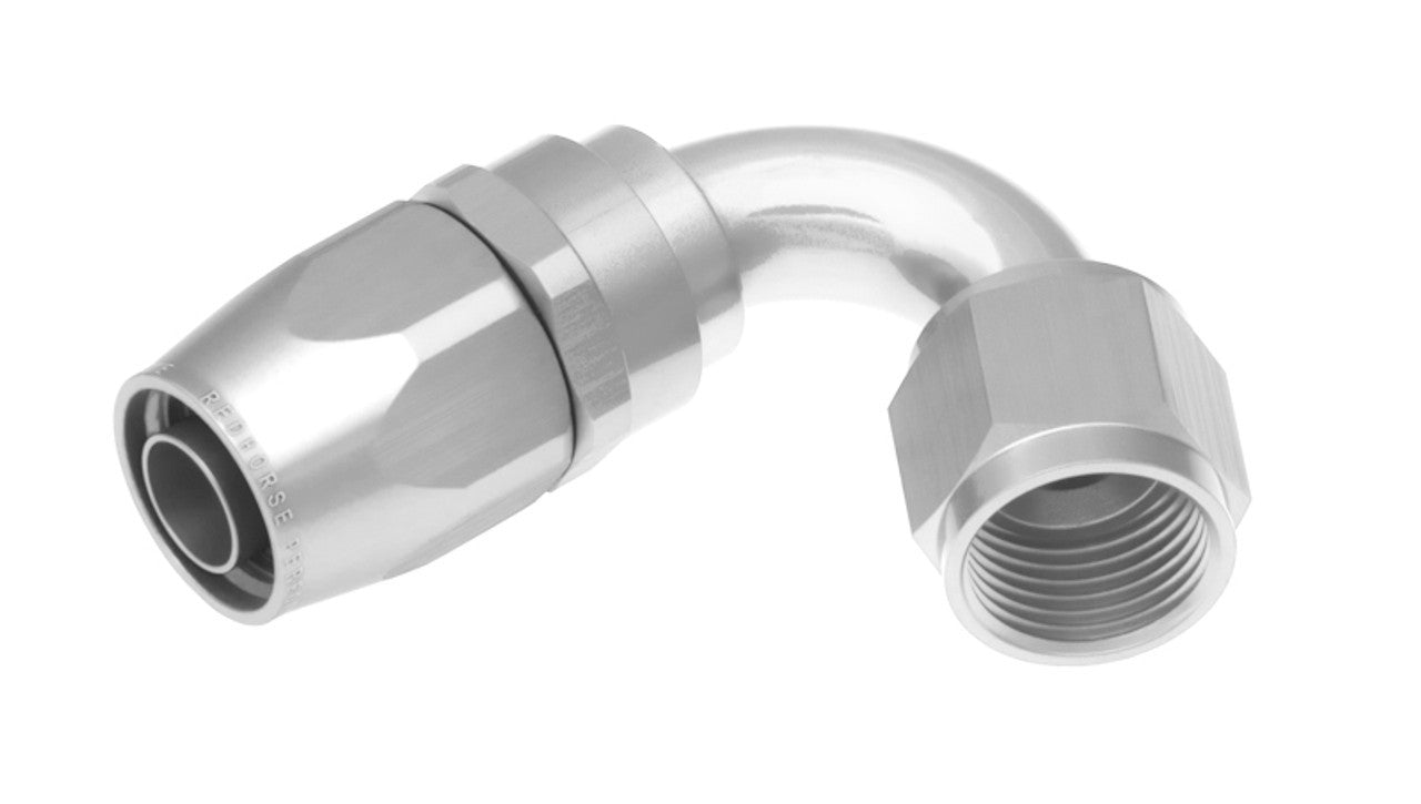 Redhorse Performance 1120-10-5 10AN 120 Degree Female Aluminum Hose End Clear Redhorse Performance 1120-10-5