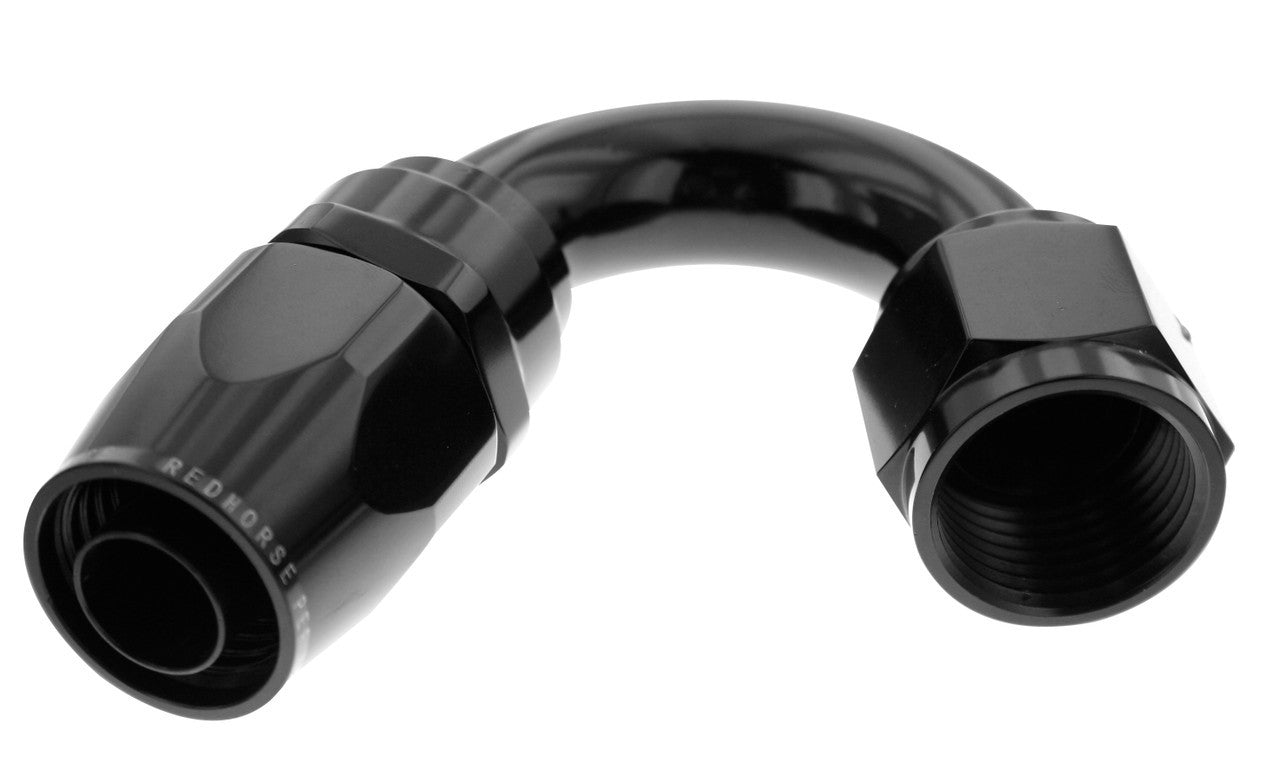 Redhorse Performance 1150-08-2 8AN Swivel Hose Ends Black 150 Redhorse Performance 1150-08-2