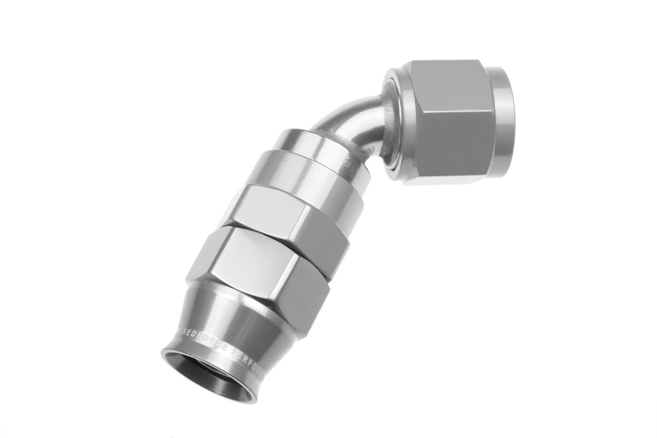 Redhorse Performance 1260-06-5 6AN 60 Degree PTFE Reusable Hose End Clear Redhorse Performance 1260-06-5