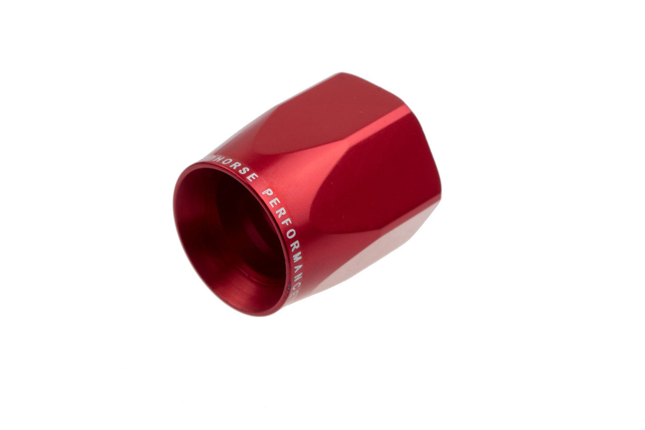 Redhorse Performance 1400-06-3 6AN Hose End Socket Red Redhorse Performance 1400-06-3