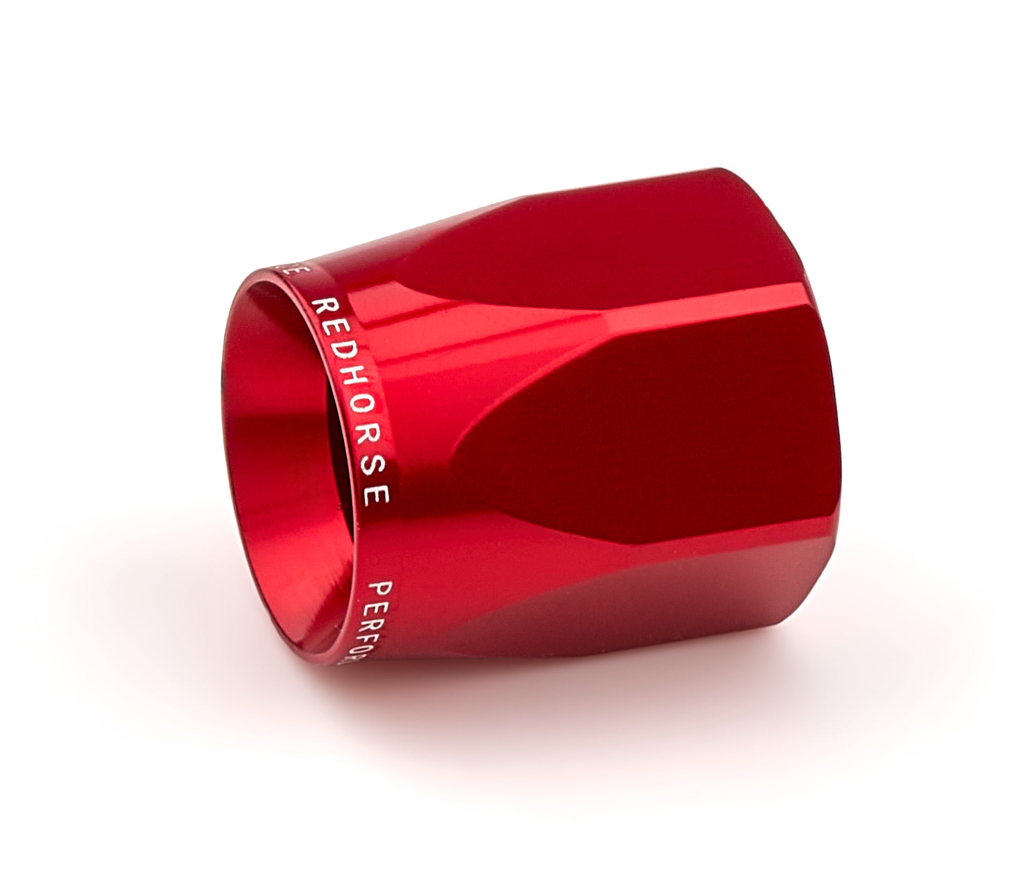 Redhorse Performance 1400-08-3 8AN Hose End Socket Red Redhorse Performance 1400-08-3