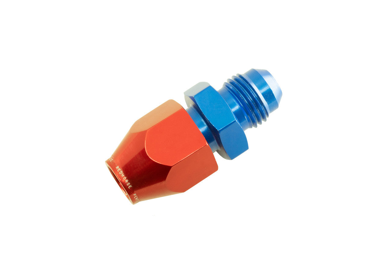 Redhorse Performance 3100-06-06-1 6AN Hard Line Adapters Blue Redhorse Performance 3100-06-06-1