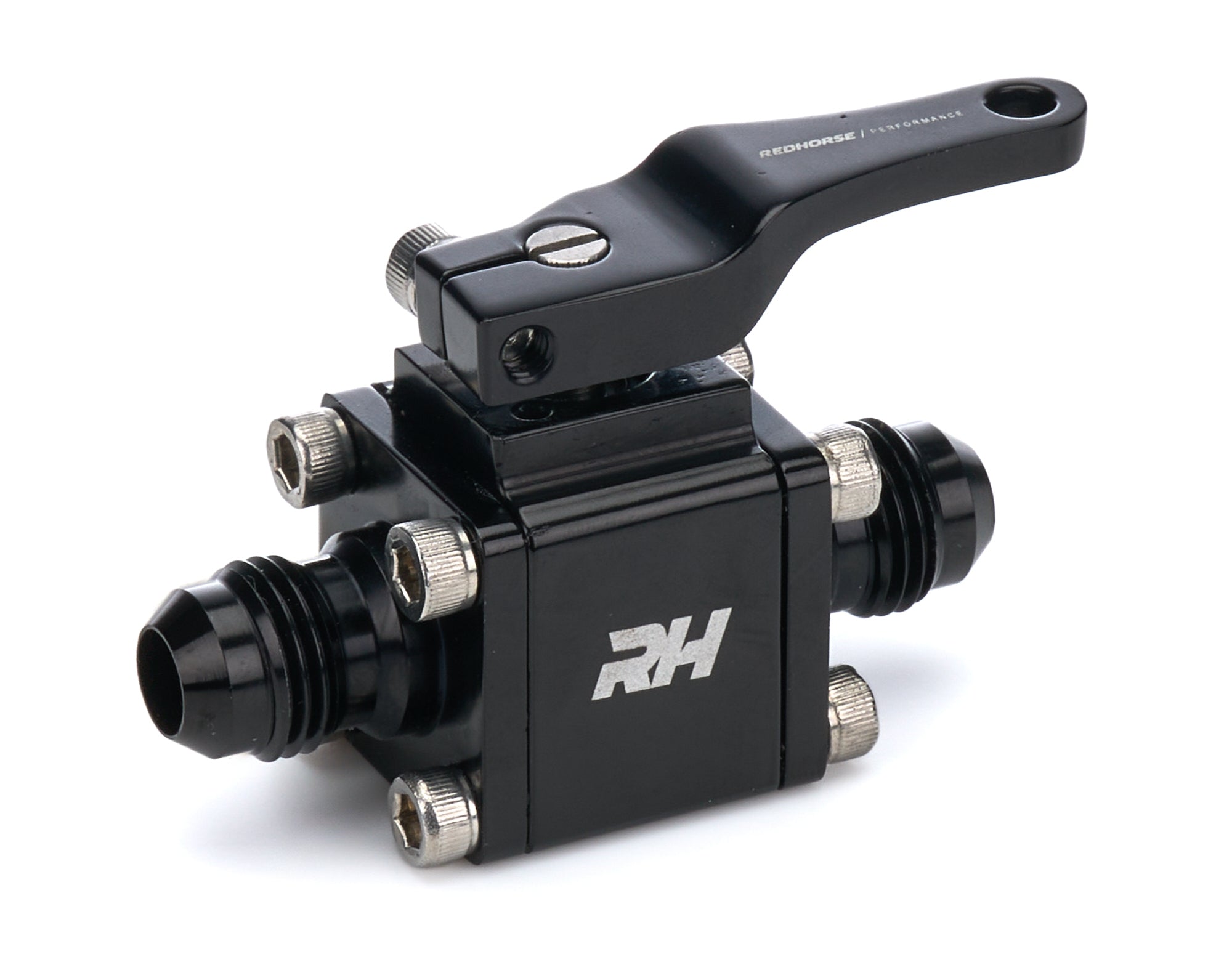 Redhorse Performance 4675-06-06-2 Inline Shut Off Valve 6AN Male Inlet/Outlet Redhorse Performance 4675-06-06-2