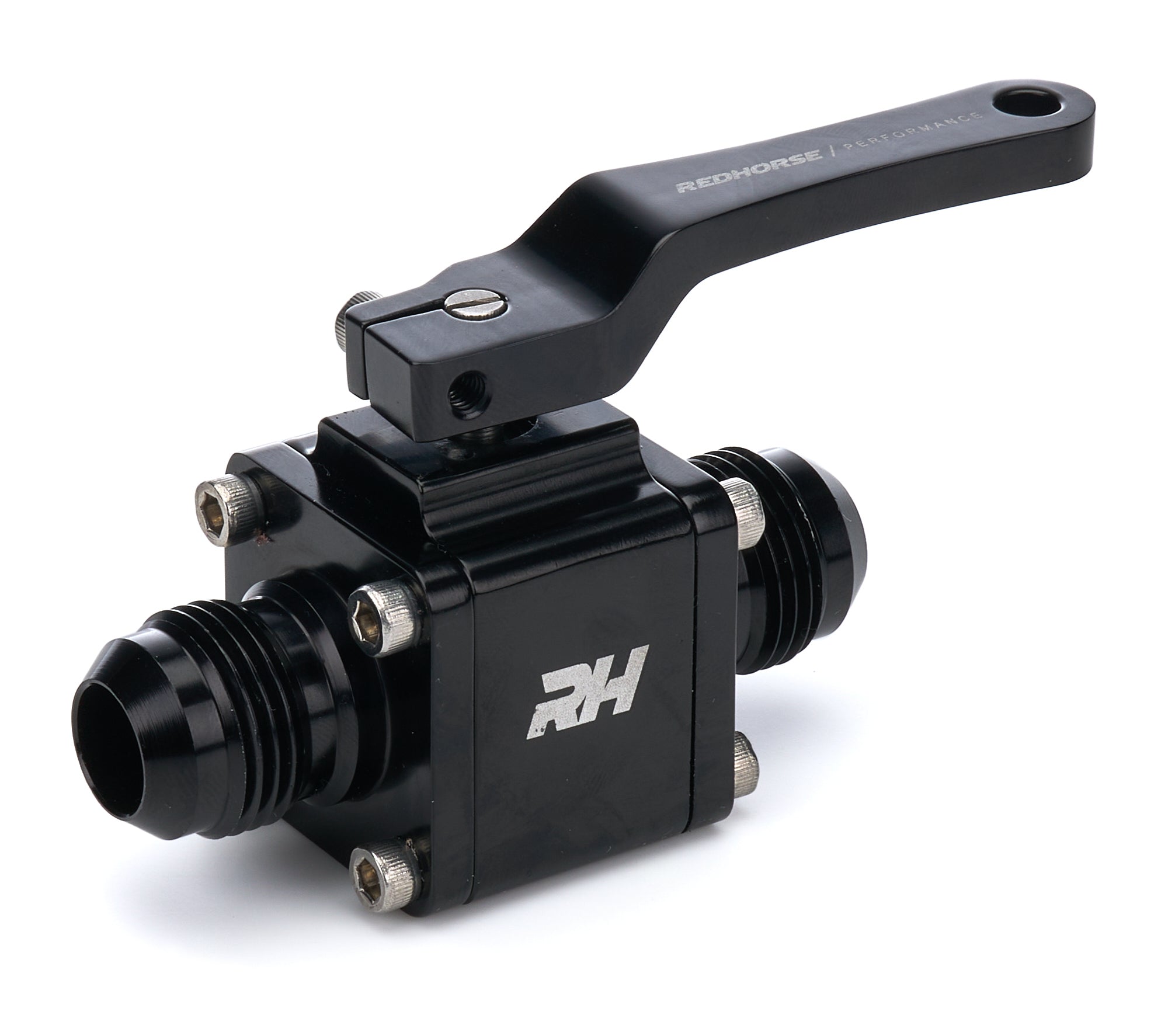 Redhorse Performance 4675-10-10-2 Inline Shut Off Valve 10AN Male Inlet/Outlet Redhorse Performance 4675-10-10-2