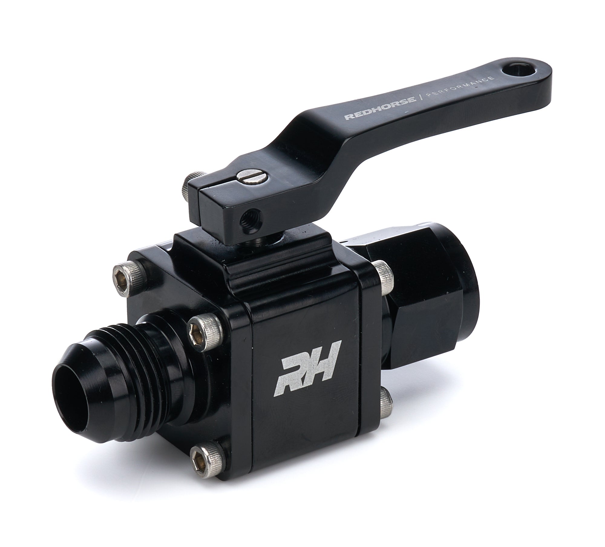 Redhorse Performance 4676-10-10-2 Inline Shut Off Valve 10AN Female Inlet/Outlet Redhorse Performance 4676-10-10-2
