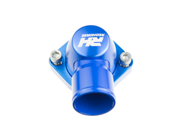 Redhorse Performance 4910-460-24-1 Alum Water Neck 1.50in Hose BBF 429-460 Blue Redhorse Performance 4910-460-24-1