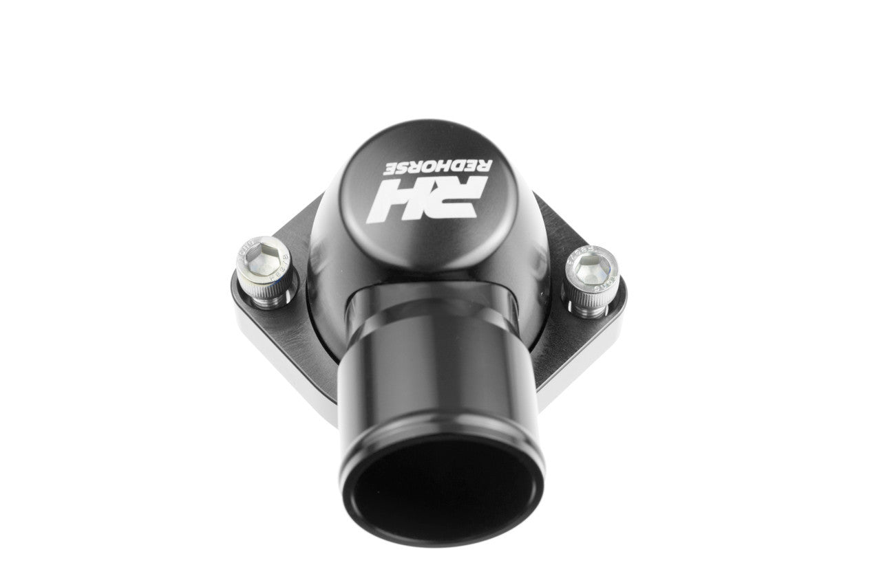 Redhorse Performance 4910-460-24-2 Alum Water Neck 1.50in Hose BBF 429-460 Black Redhorse Performance 4910-460-24-2