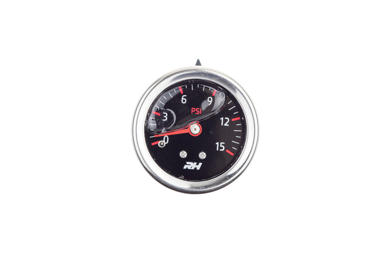 Redhorse Performance 5001-15-3 Fuel Pressure Gauge Red Redhorse Performance 5001-15-3