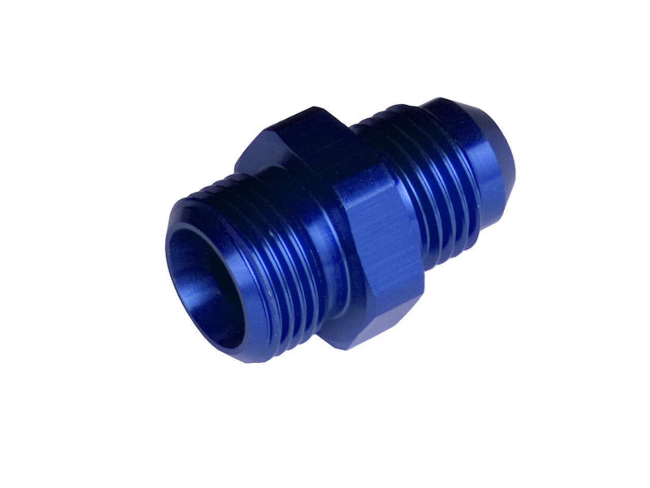 Redhorse Performance 5020-06-1 6AN Caburetor Adapters - Blue Redhorse Performance 5020-06-1