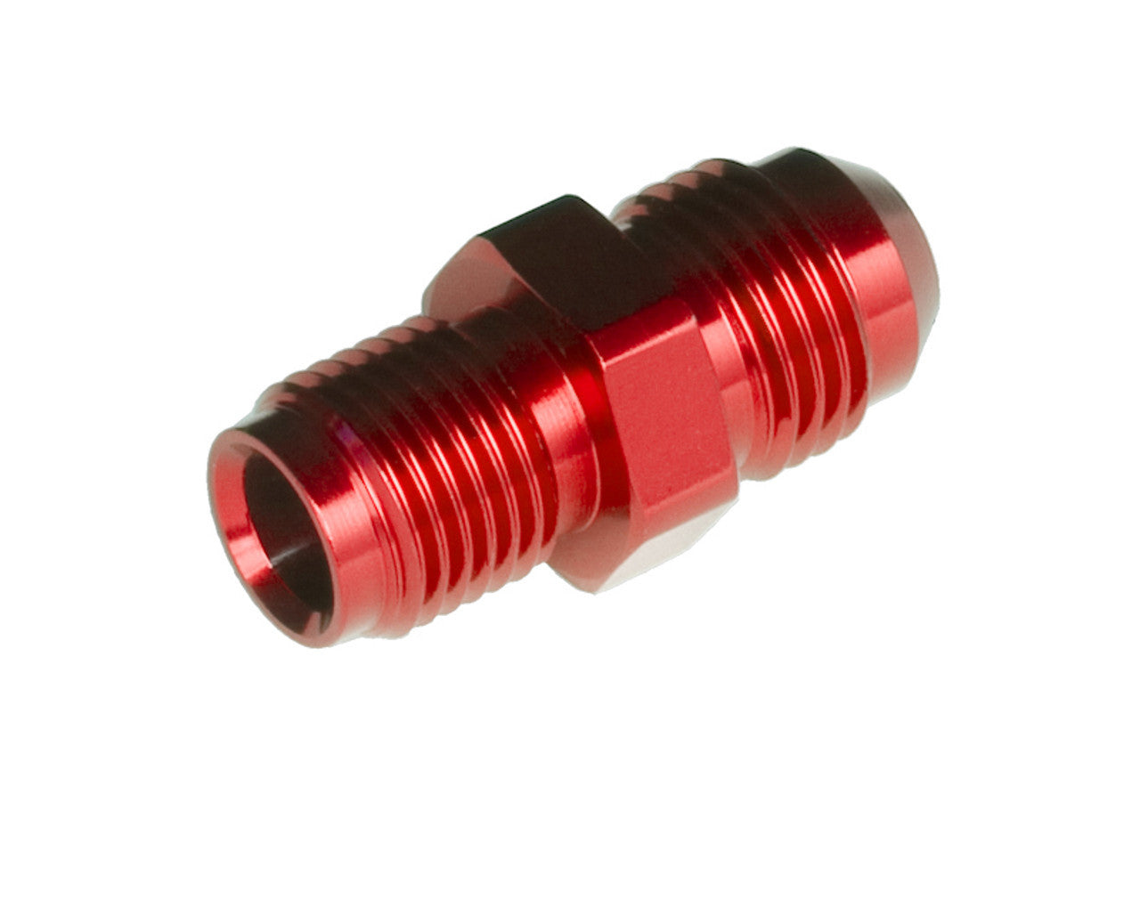 Redhorse Performance 5050-06-3 6an Male to 1/2-20 Fuel Pump Adapter Red Redhorse Performance 5050-06-3