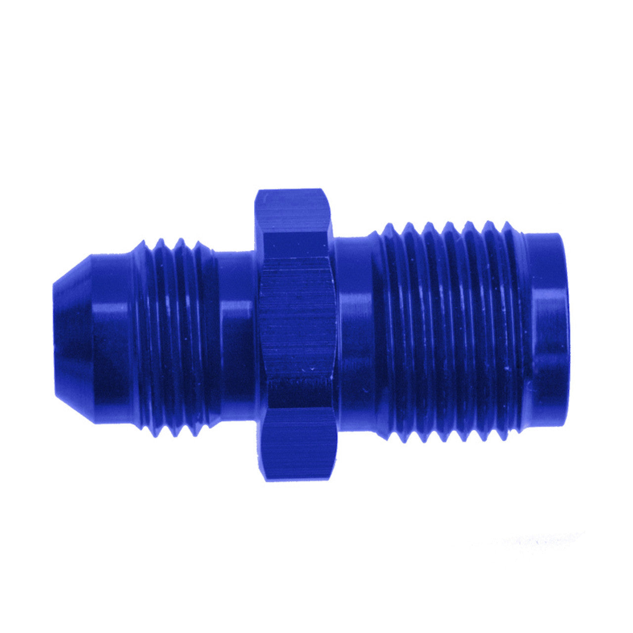 Redhorse Performance 5060-06-1 6AN Fuel Pump Adapter Blue Redhorse Performance 5060-06-1