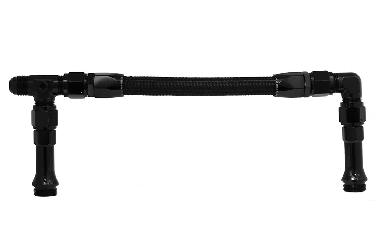 Redhorse Performance 5950-08-2 8AN Holley Ultra XP Carb Dual Feed Fuel Line Kit Redhorse Performance 5950-08-2