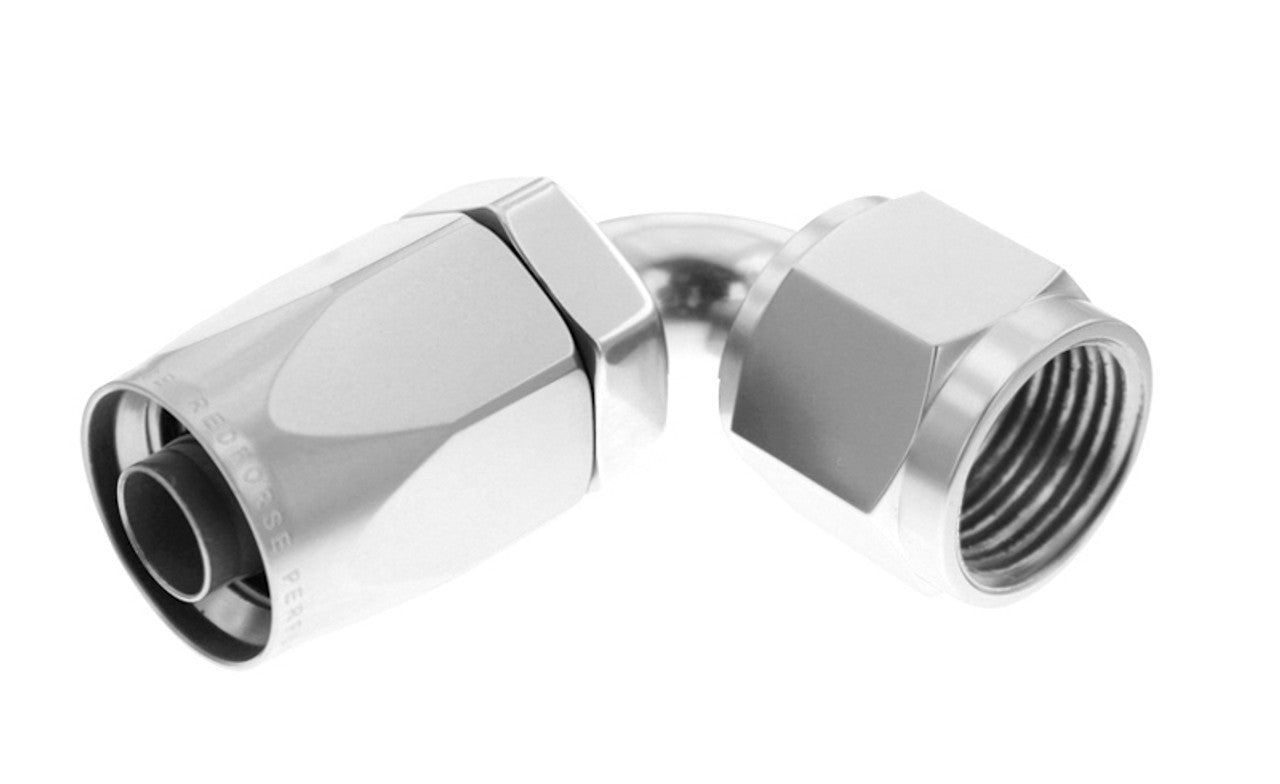 Redhorse Performance 6090-06-5 6AN 90Deg Female Alum Hose End Non-Swivel CLR Redhorse Performance 6090-06-5