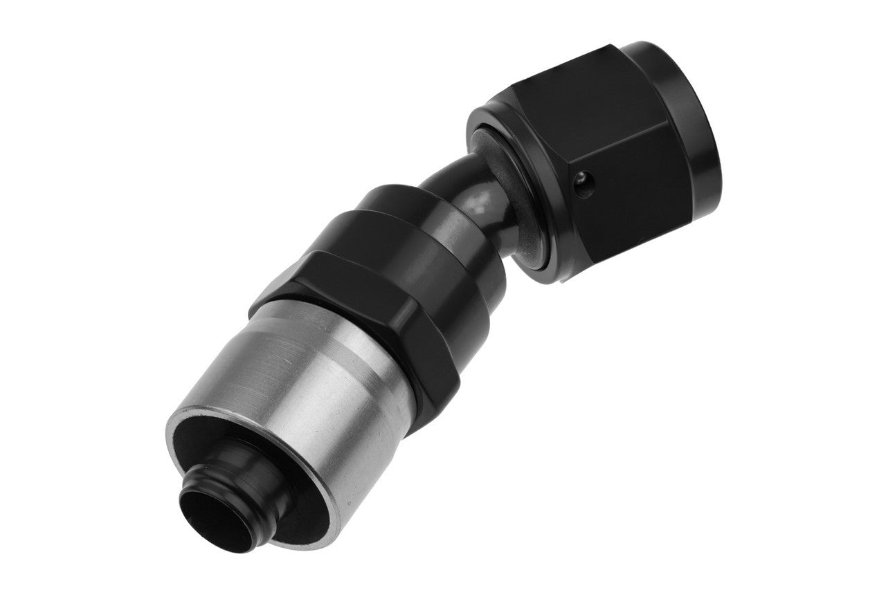 Redhorse Performance 7030-06-2 6AN Crimp Style Hose End Black 30 Redhorse Performance 7030-06-2