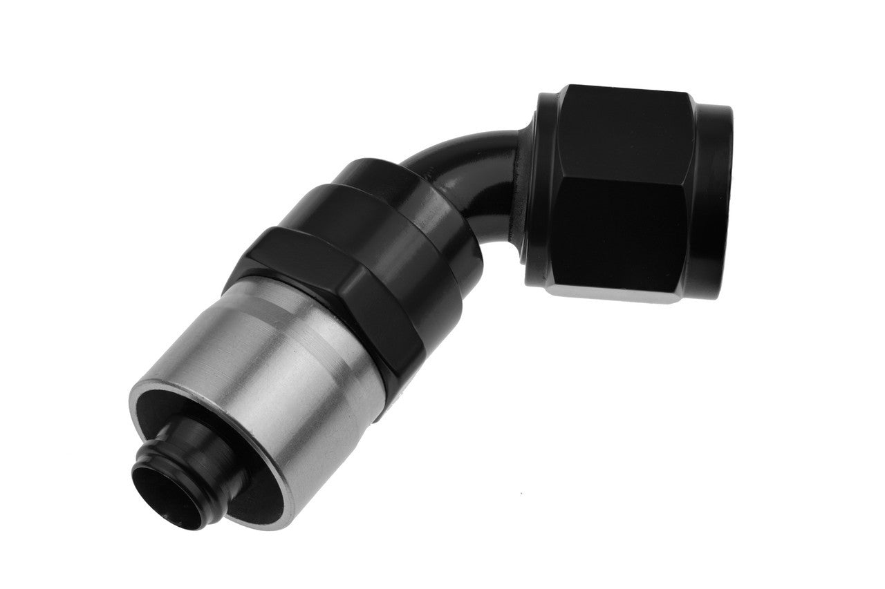 Redhorse Performance 7060-06-2 6AN Crimp Style Hose End Black 60 Redhorse Performance 7060-06-2