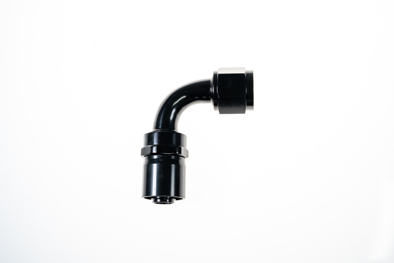 Redhorse Performance 7092-06-2 6AN 90Deg Crimp Hose End Black Redhorse Performance 7092-06-2