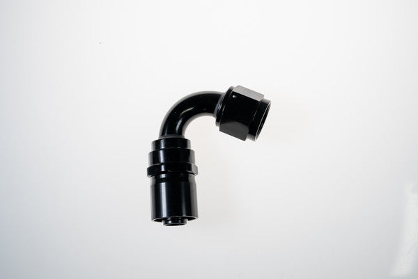 Redhorse Performance 7122-12-2 12AN 120Deg Crimp Hose End Black Redhorse Performance 7122-12-2