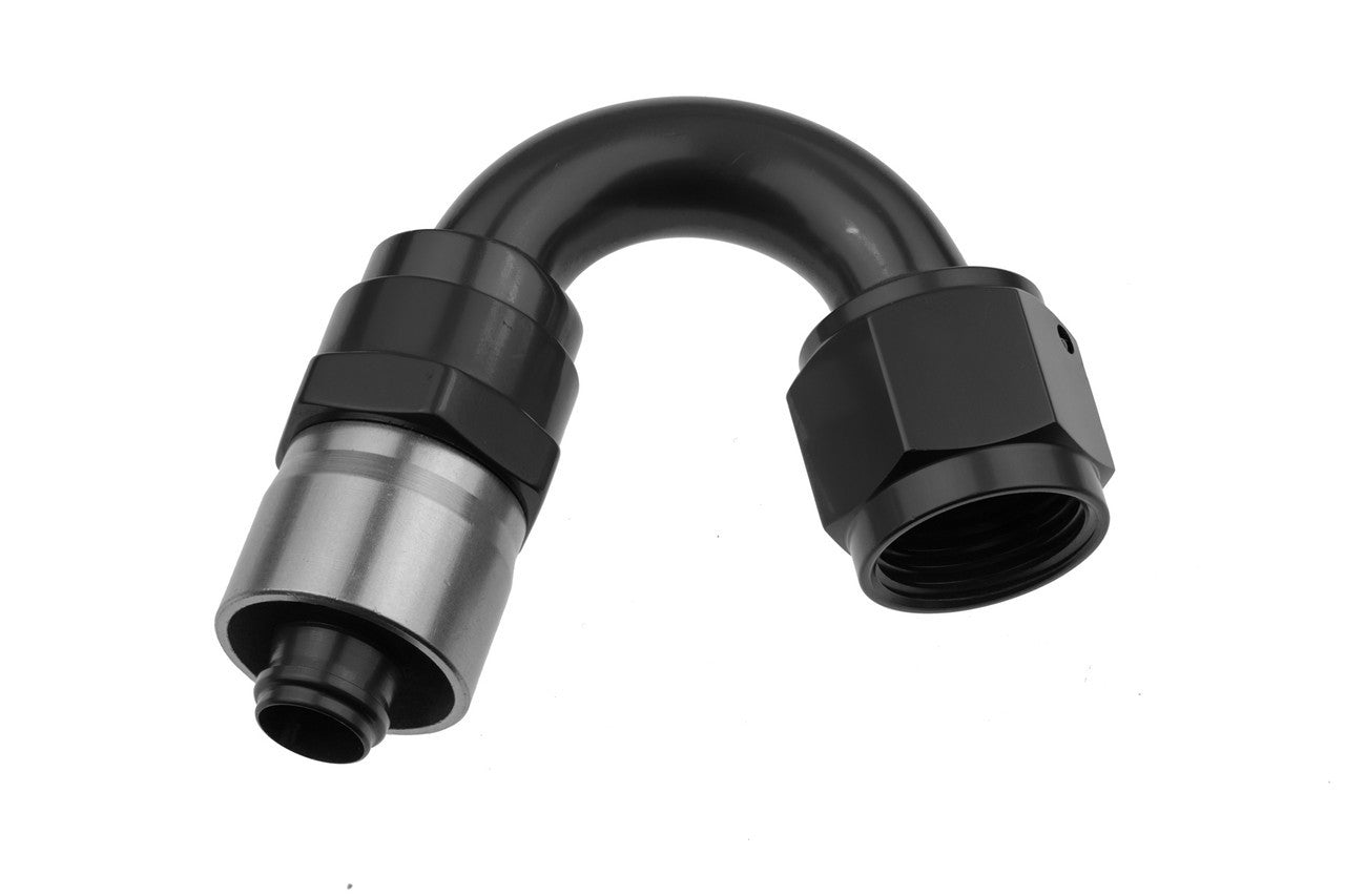 Redhorse Performance 7150-06-2 6AN Crimp Style Hose End Black 150 Redhorse Performance 7150-06-2