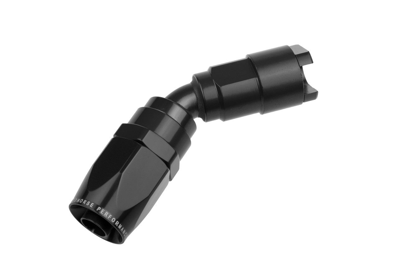 Redhorse Performance 8045-06-06-2 6AN to 3/8in SAE Quick Disconnect Female 45Deg Redhorse Performance 8045-06-06-2