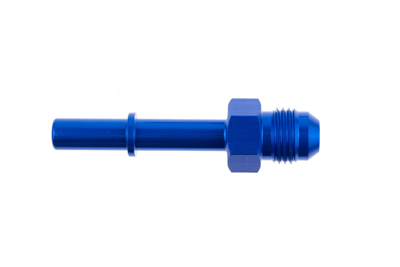 Redhorse Performance 811-06-05-1 6AN 5/16 Push On EFI Adapter Blue Redhorse Performance 811-06-05-1