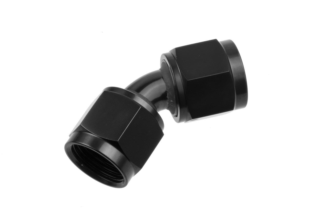 Redhorse Performance 8145-06-2 6AN/JIC Swivel Coupler Black 45 Redhorse Performance 8145-06-2