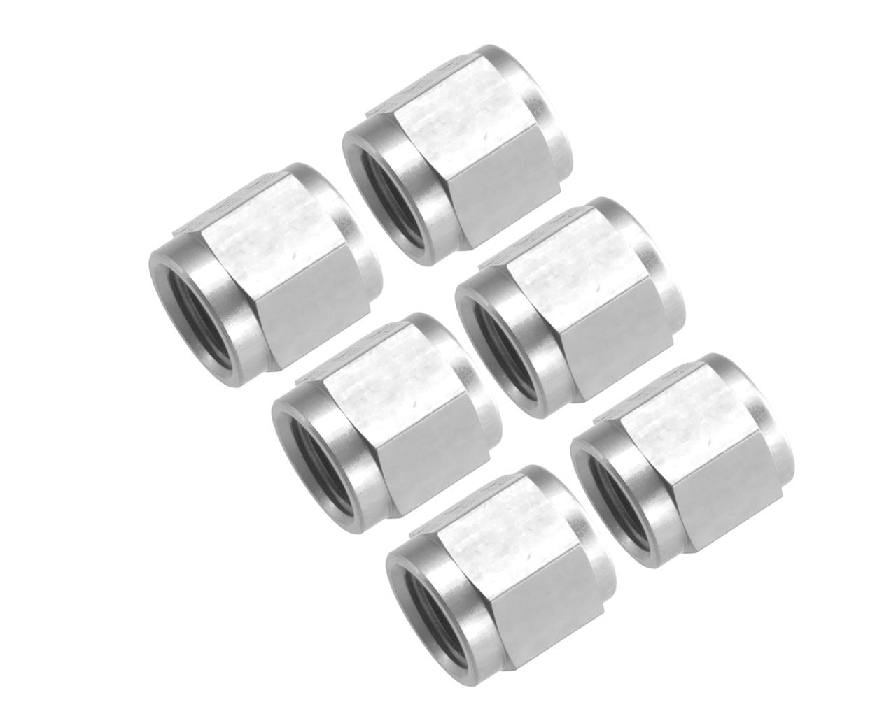 Redhorse Performance 818-03-5 3AN Aluminum Tube Nut 3/16in Hard Line  6pcs Redhorse Performance 818-03-5