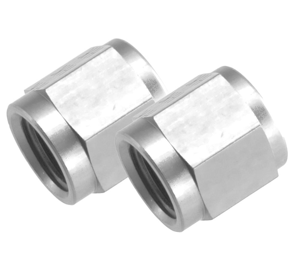 Redhorse Performance 818-06-5 6AN Aluminum Tube Nut 3/8in Hard Line 2pcs CLR Redhorse Performance 818-06-5