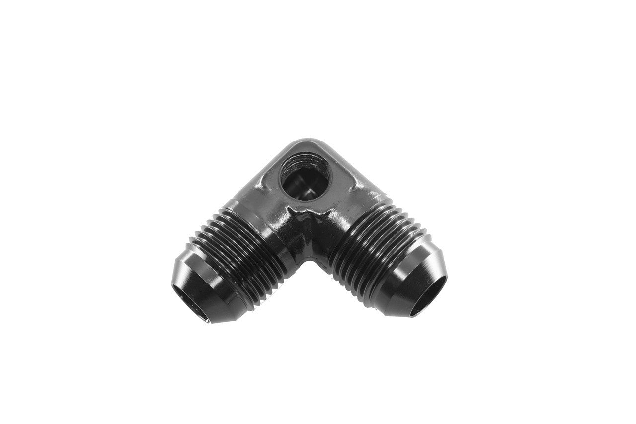 Redhorse Performance 8218-06-2 6AN 90 Degree Adapter W/ 1/8IN NPT Port Black Redhorse Performance 8218-06-2