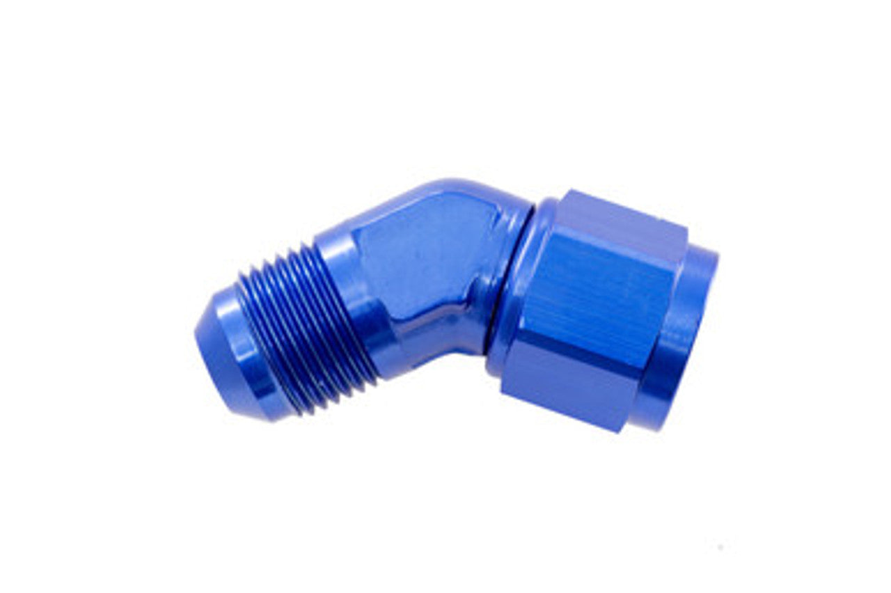 Redhorse Performance 8245-10-10-1 10AN Male to 10AN Female 45Deg Blue Redhorse Performance 8245-10-10-1