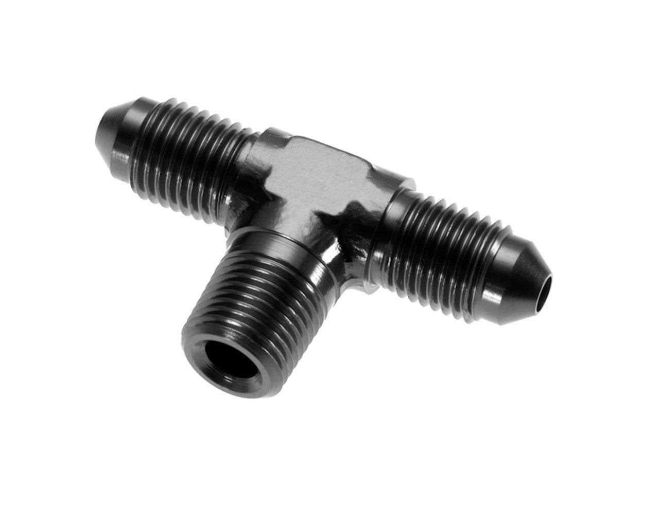 Redhorse Performance 825-03-02-2 3AN to 2AN(1/8) Tee With Thread On The Side Redhorse Performance 825-03-02-2