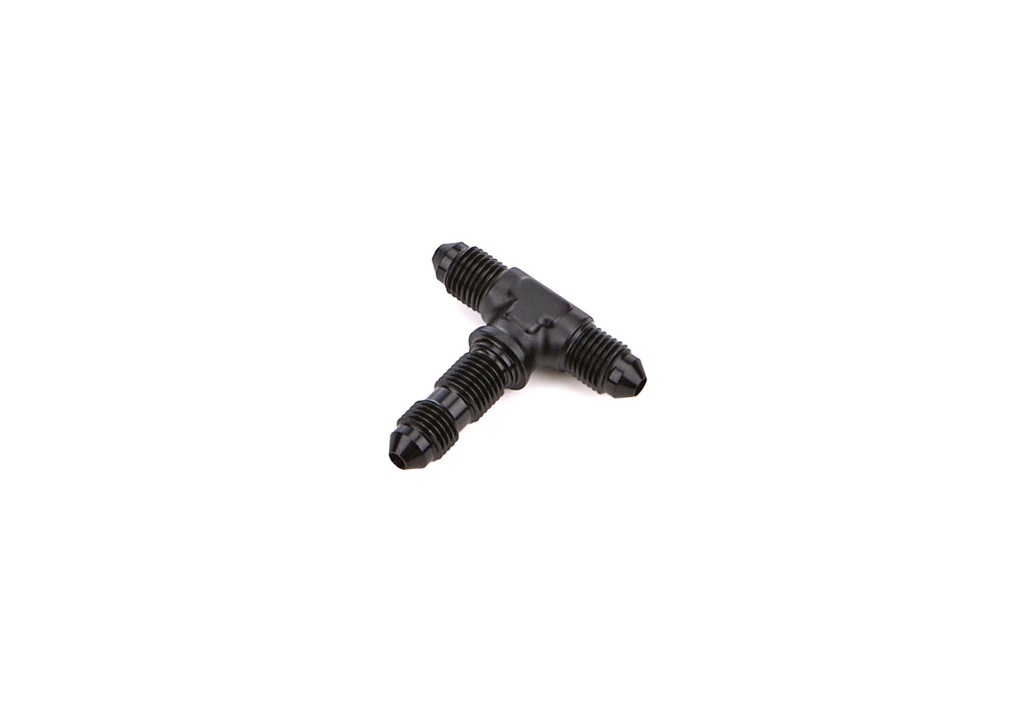 Redhorse Performance 834-03-2 3AN Bulkhead Adapter Tee Bulkhead On Side Black Redhorse Performance 834-03-2